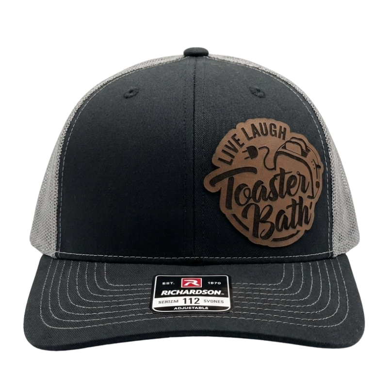 Live Laugh Toaster Bath Hat