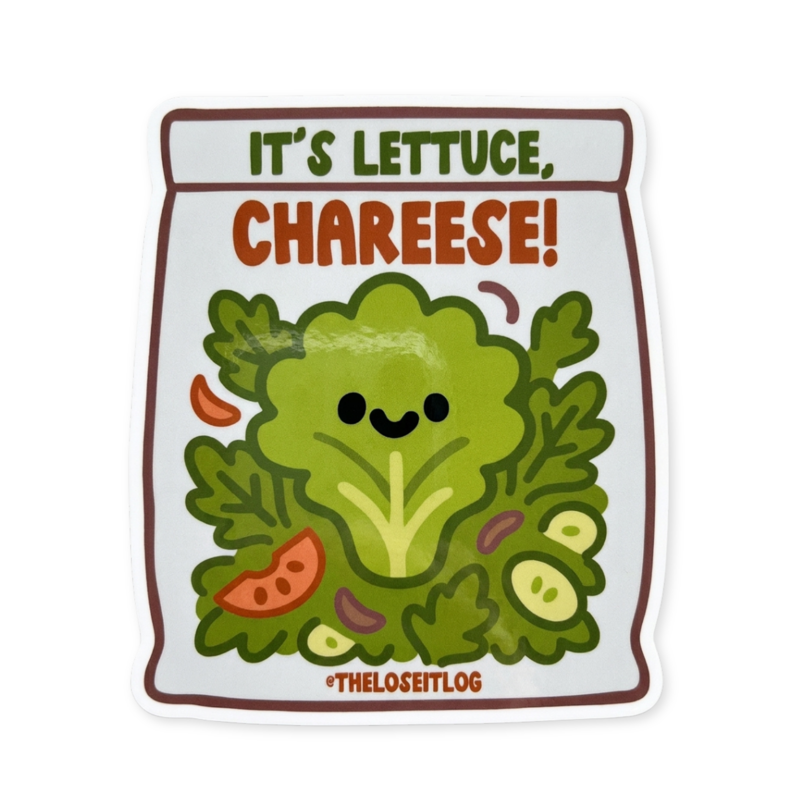 It's Lettuce, Chareese Sticker