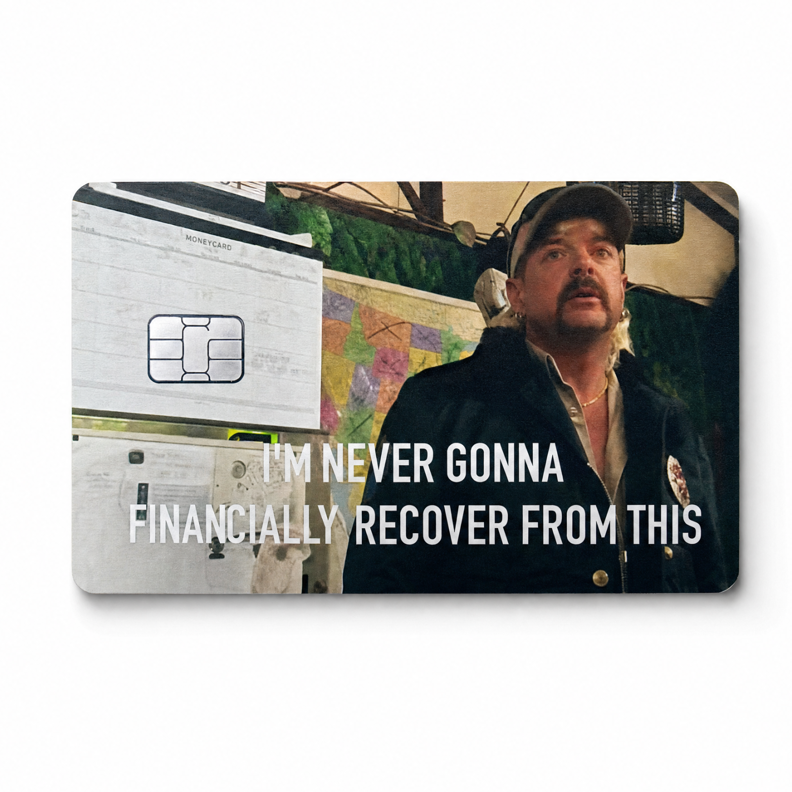 I'm Never Gonna Financially Recover From This QR Code Credit Card Sticker