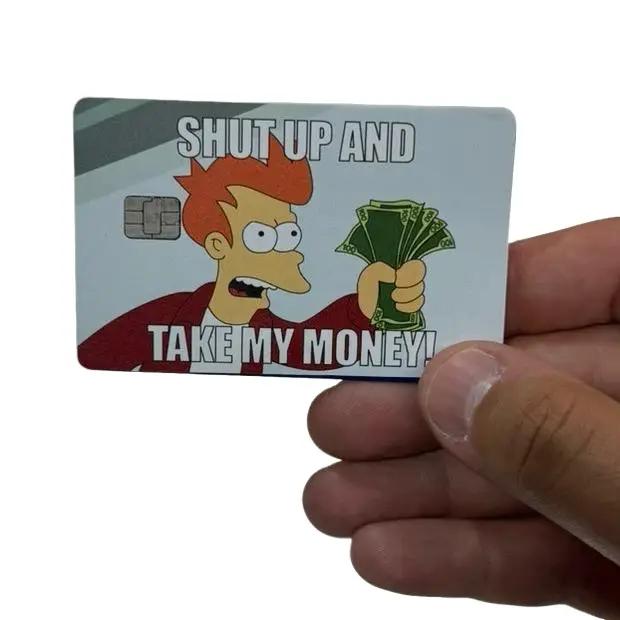 Shut Up Take My Money Card Sticker