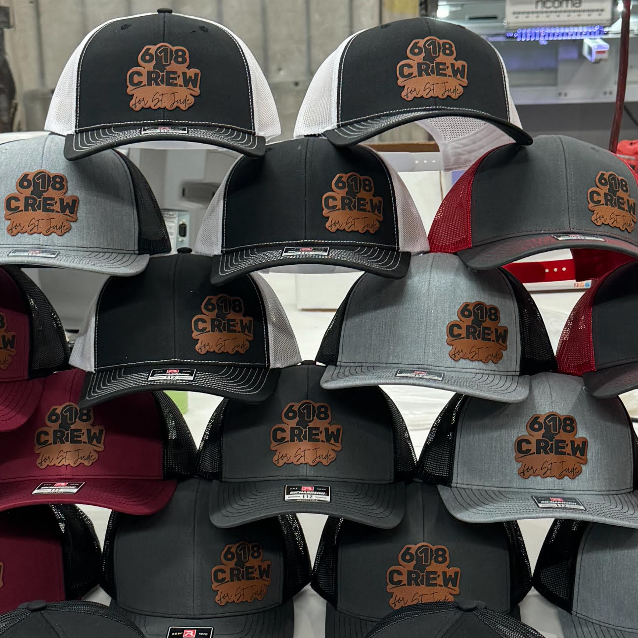 618 Crew for St. Jude Hats