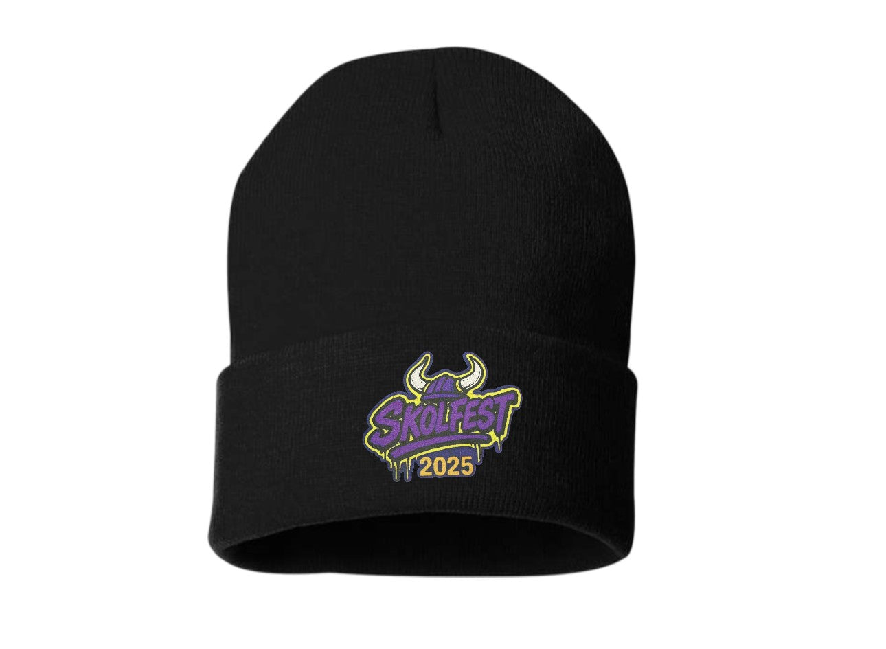 SkolFest 2025 Beanie 12" Solid Cuffed Beanie SP12