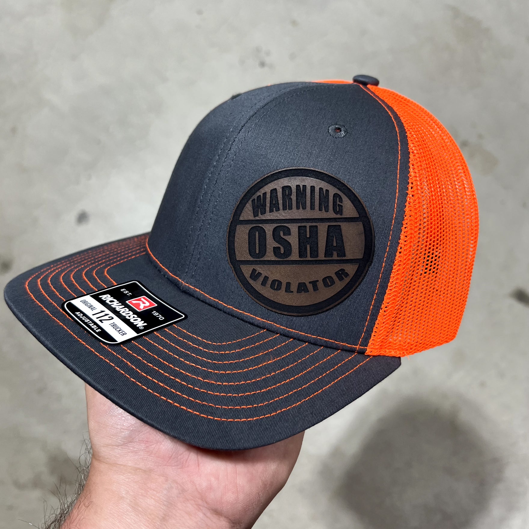 Warning OSHA Violator Hat