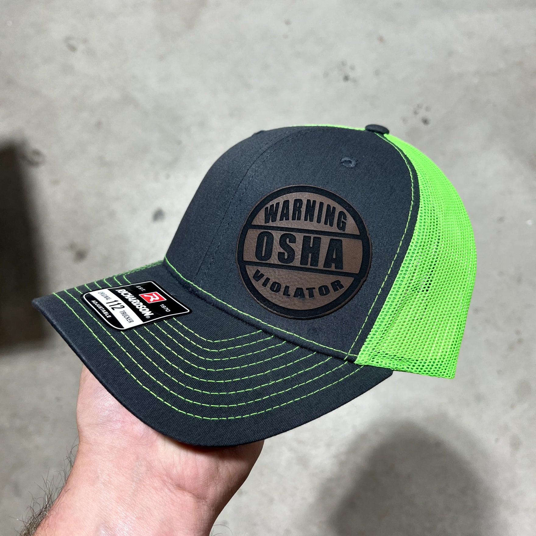 Warning OSHA Violator Hat
