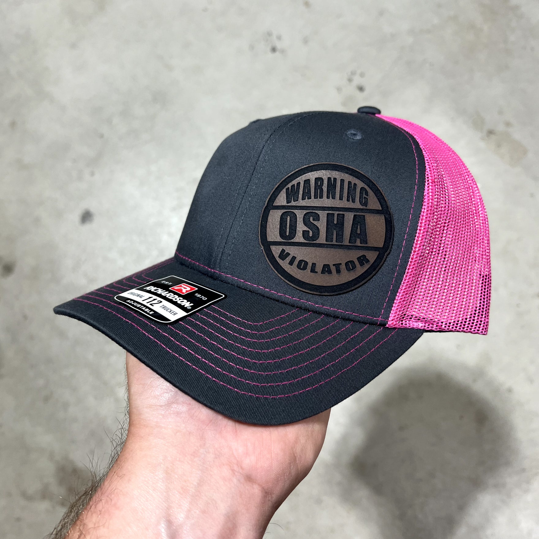 Warning OSHA Violator Hat