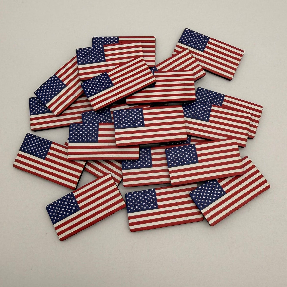 American Flag UV Printed Side Patch
