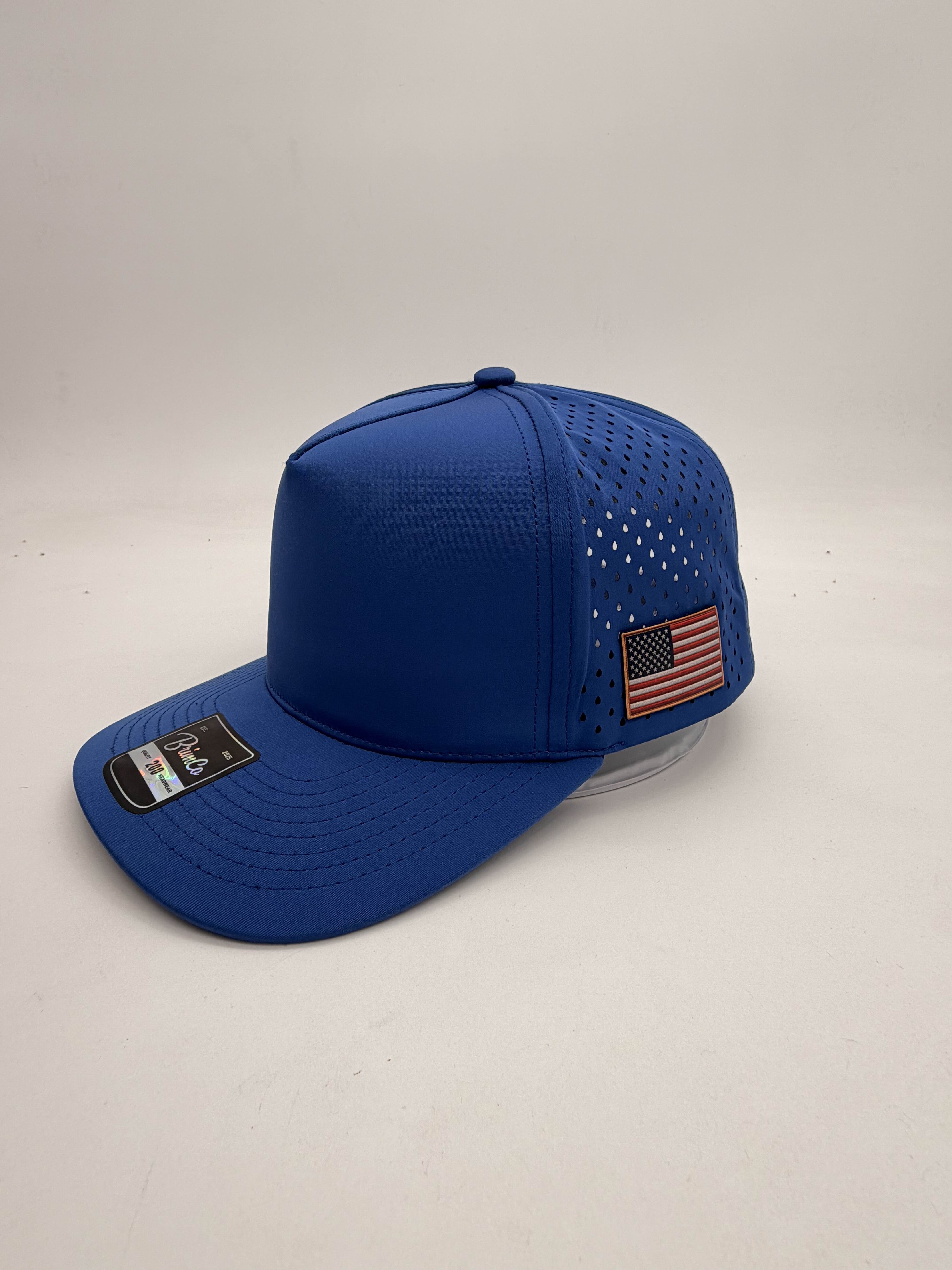American UV Embroidered Flag Side Patch