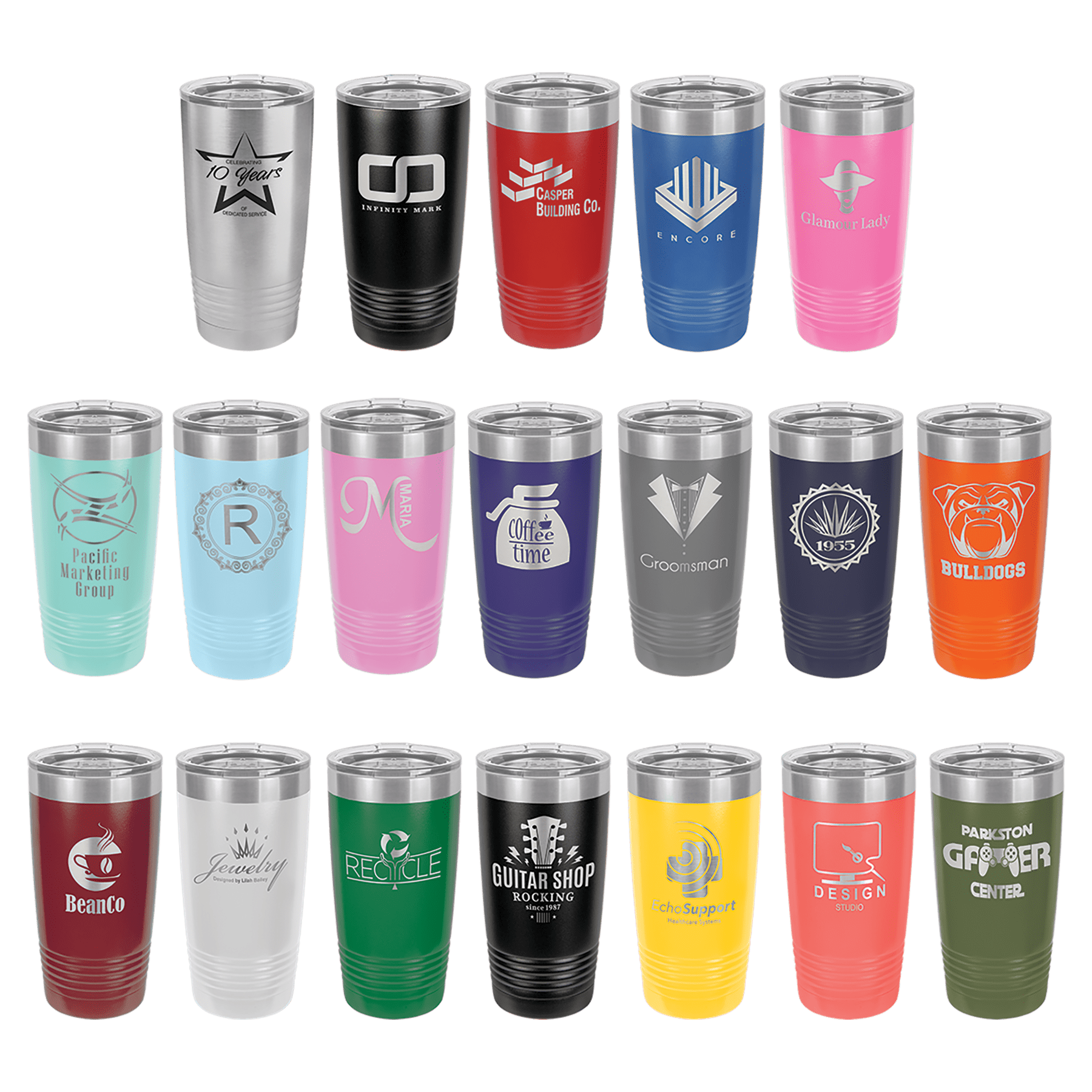 'Caution I Have No Filter' Tumbler (20 oz)