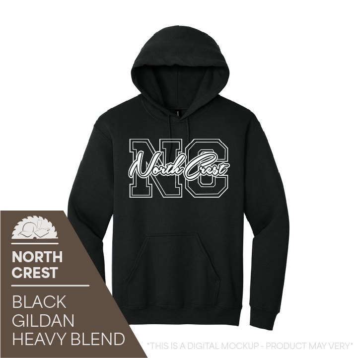 North Crest Gildan® Heavy Blend™ Hooded Sweatshirt