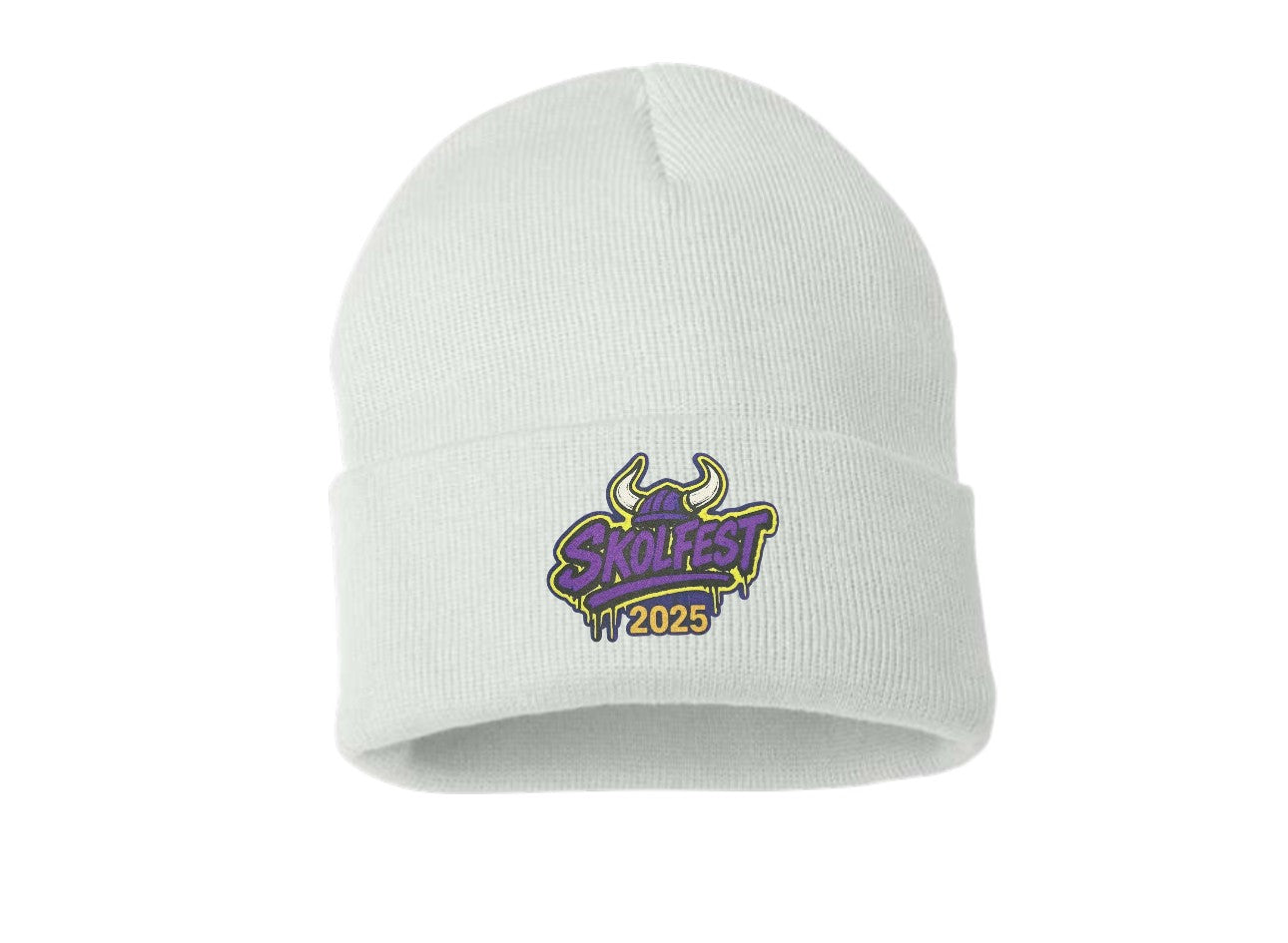 SkolFest 2025 Beanie 12" Solid Cuffed Beanie SP12