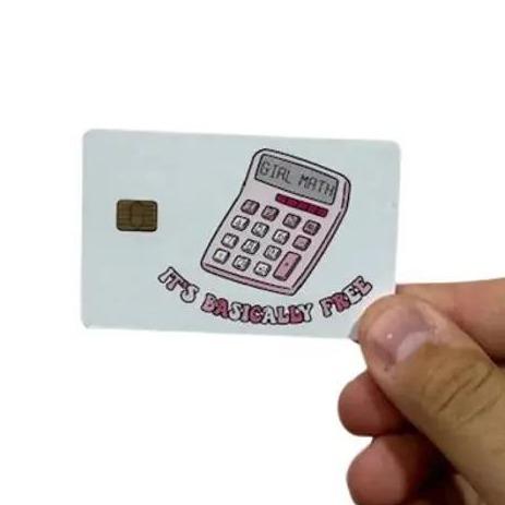 Its Basically Free Girl Math Credit Card Sticker