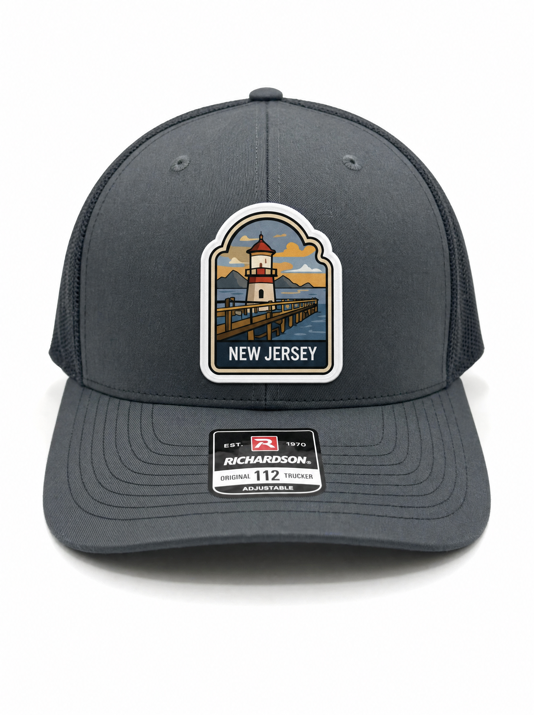 New Jersey State Shaped Patch