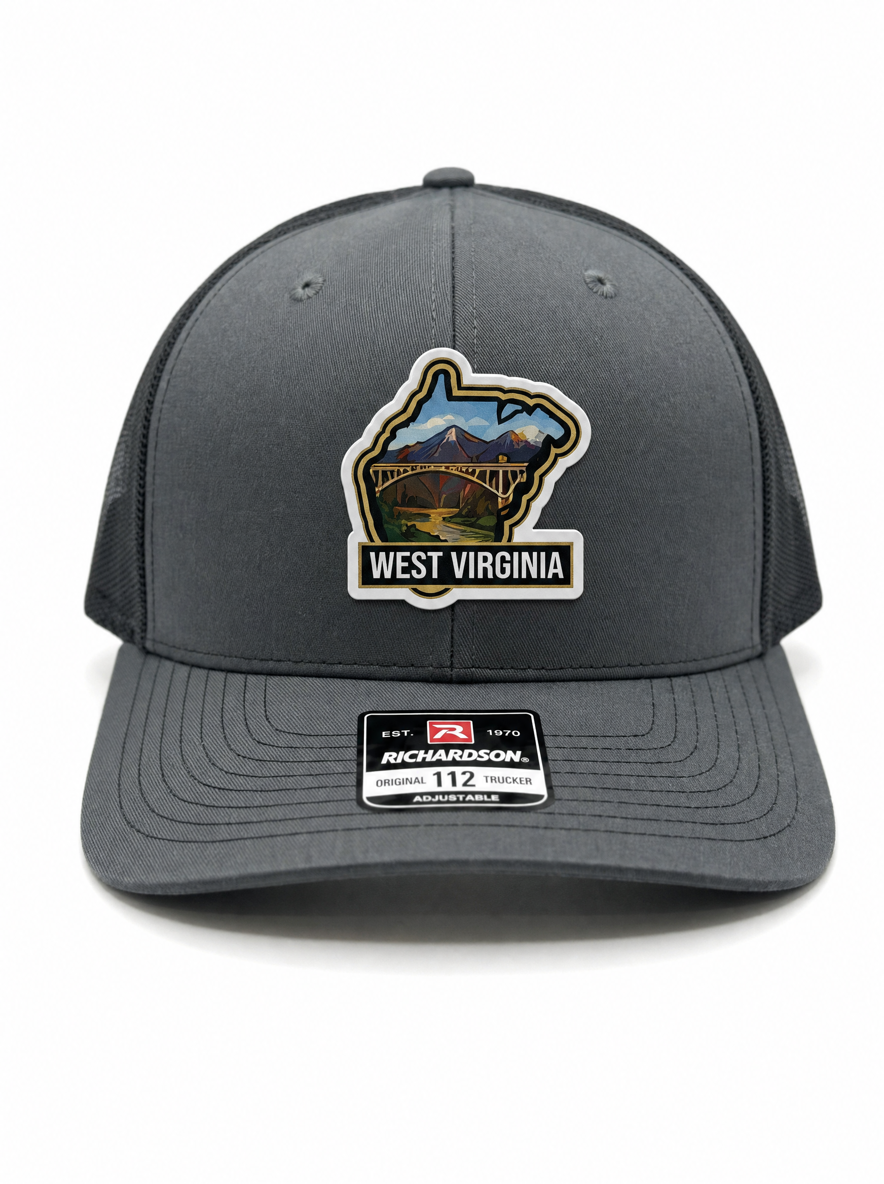 West Virginia State Shaped Patch