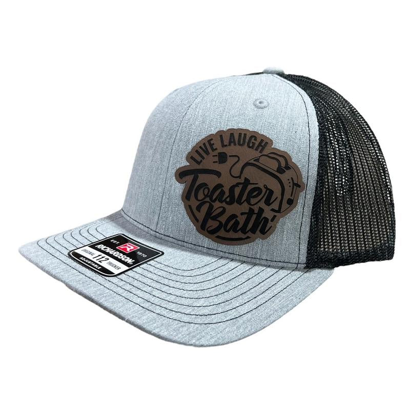 Live Laugh Toaster Bath Hat