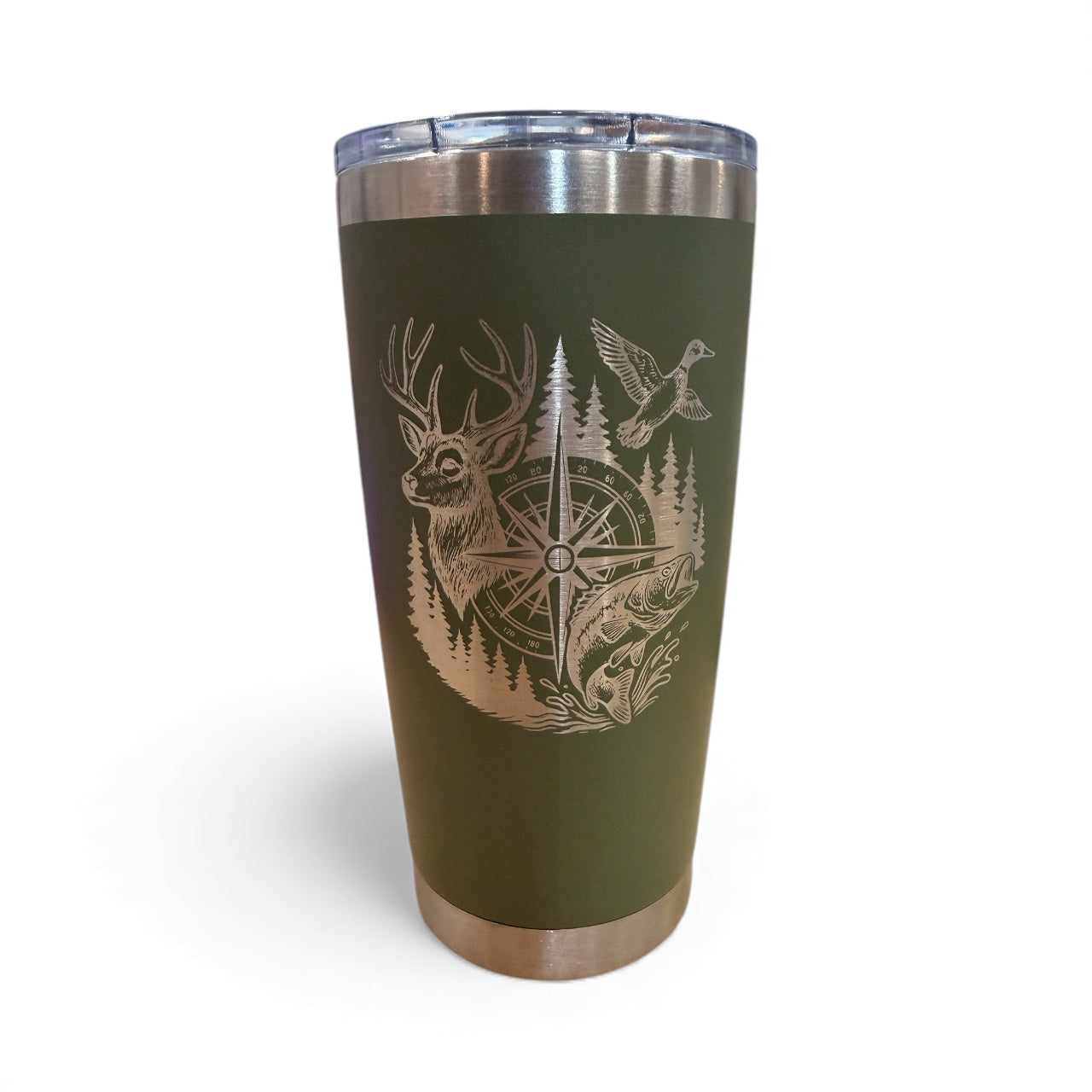 Hunting 20 Oz Tumbler!