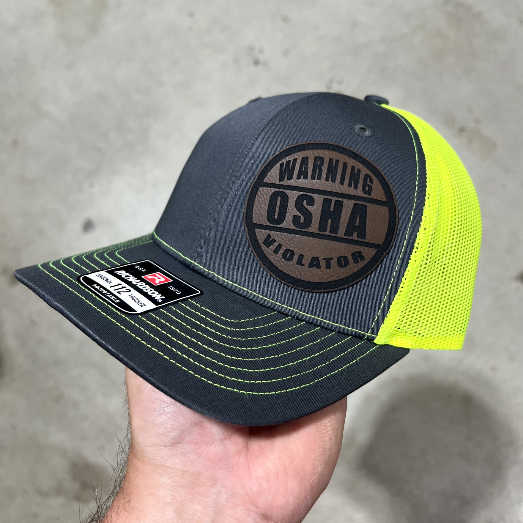 Warning OSHA Violator Hat