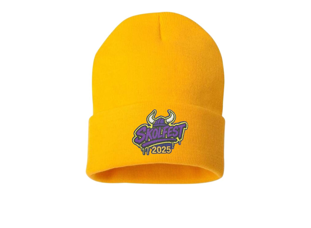 SkolFest 2025 Beanie 12" Solid Cuffed Beanie SP12