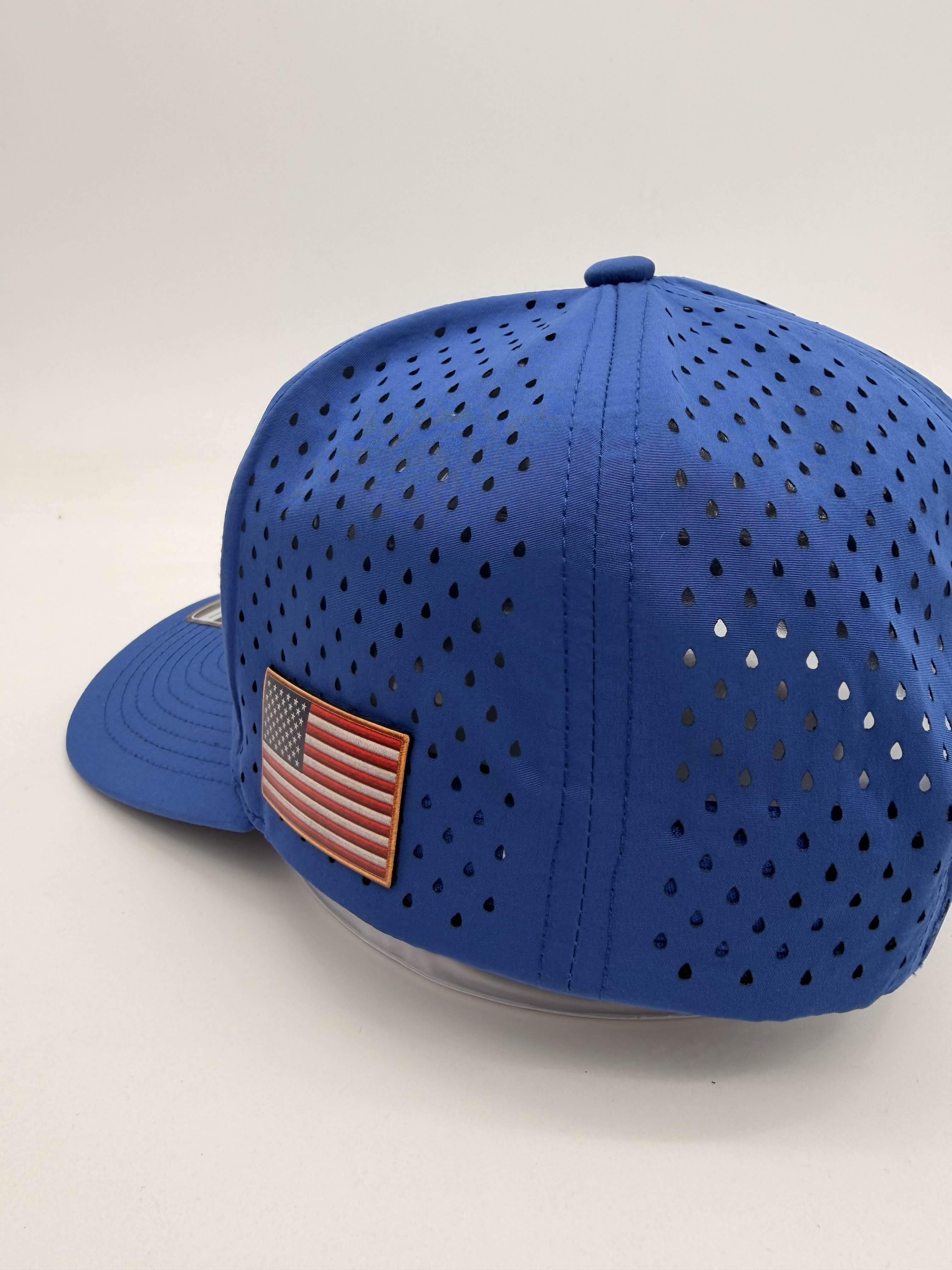 American UV Embroidered Flag Side Patch