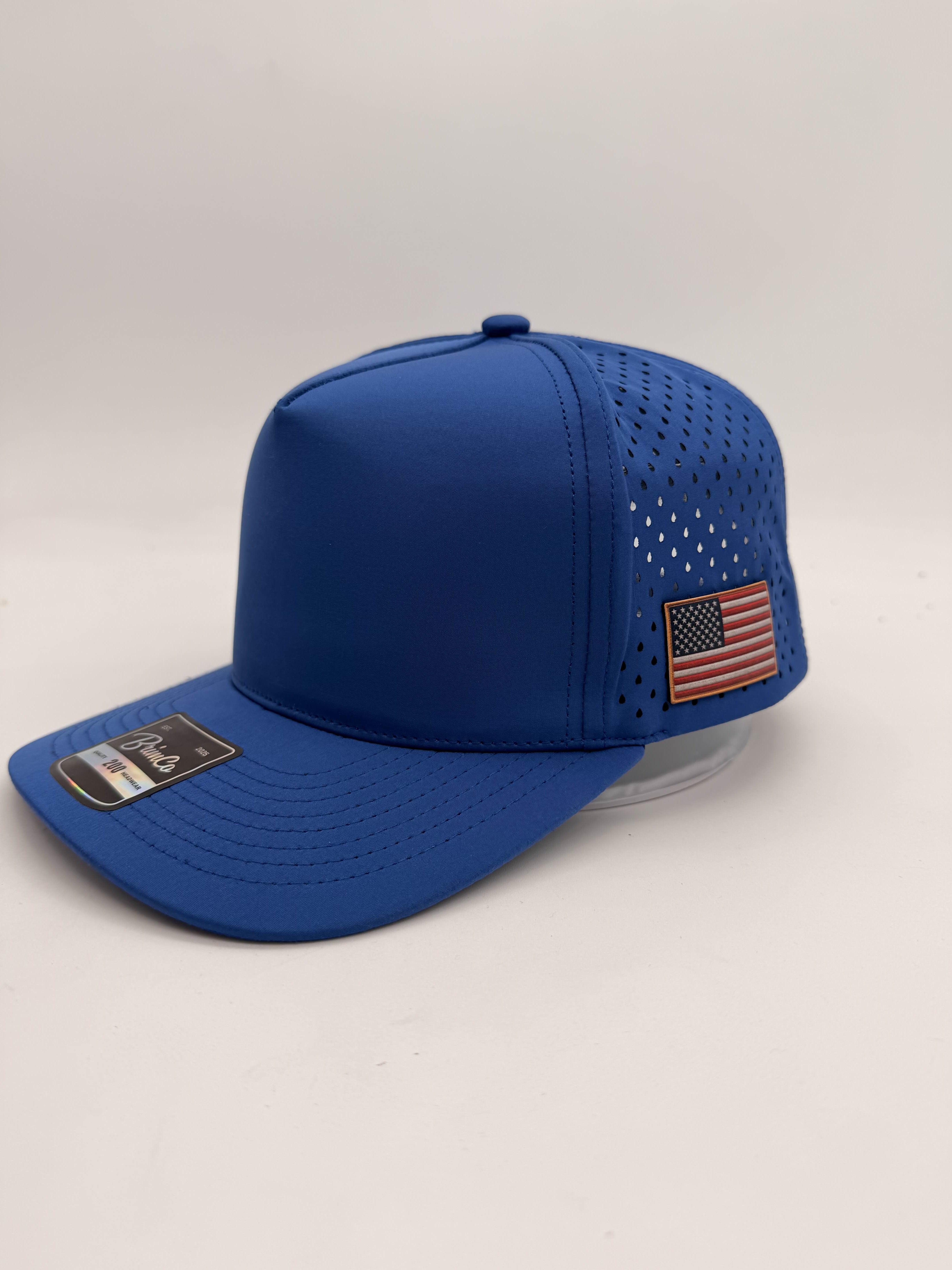 American UV Embroidered Flag Side Patch