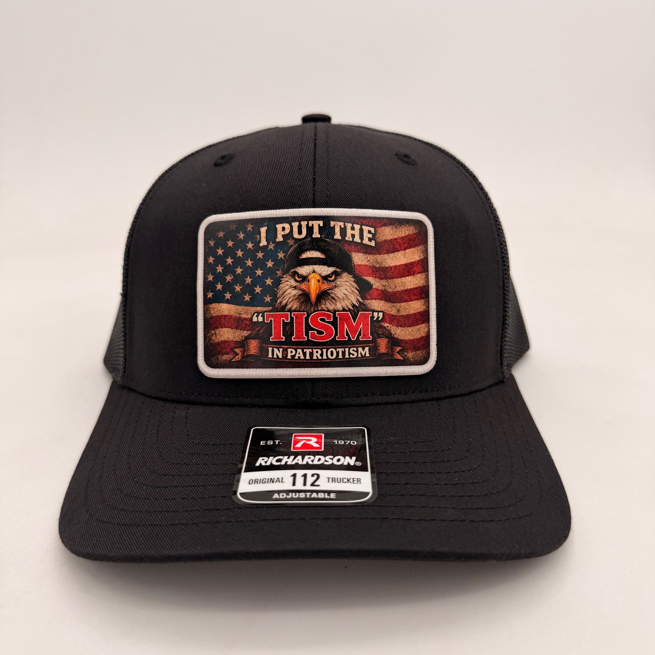 I Put The Tism in Patriotism UV PRINTED PATCH ONLY