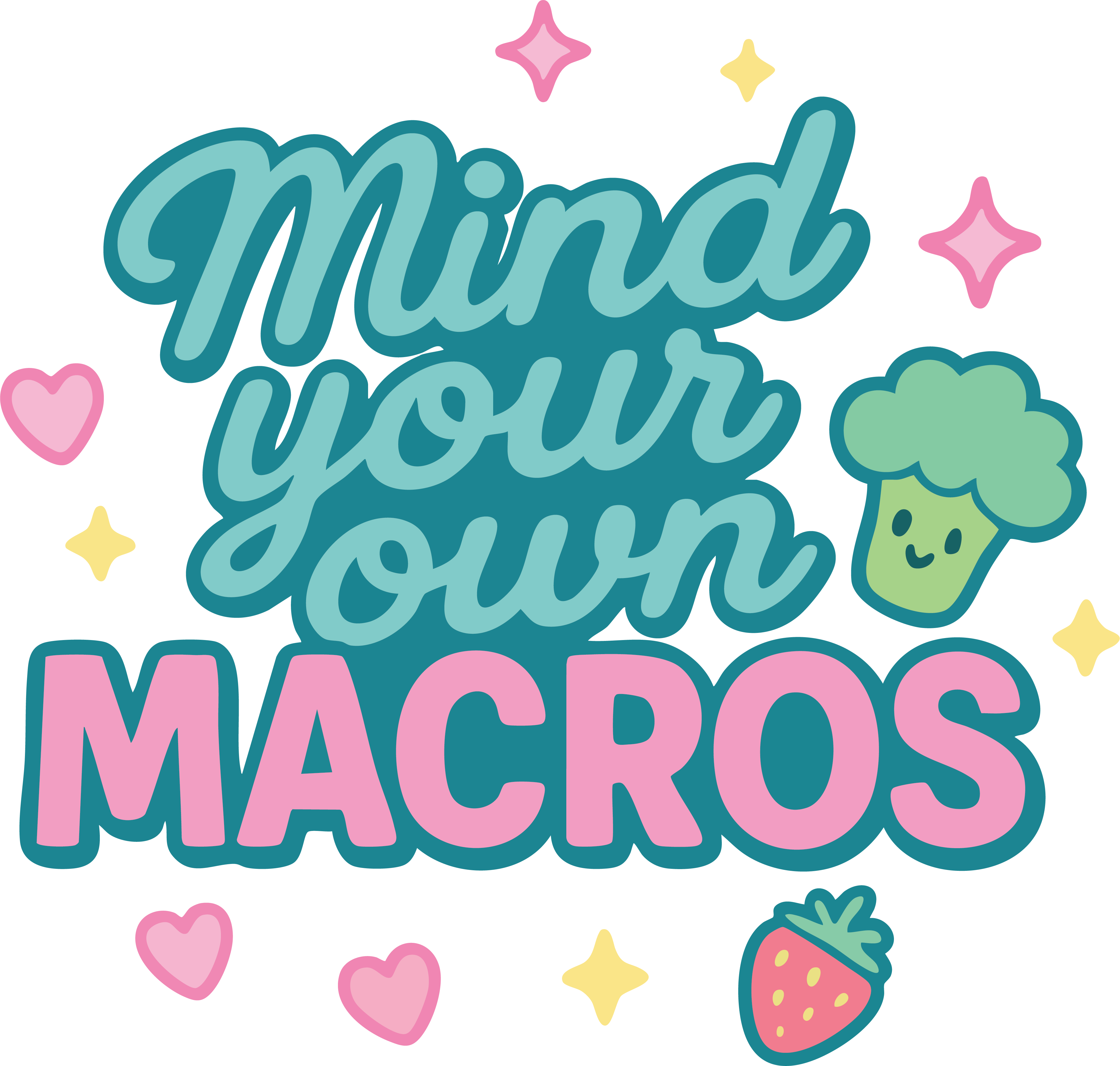 Mind Your Own Macros Stickers