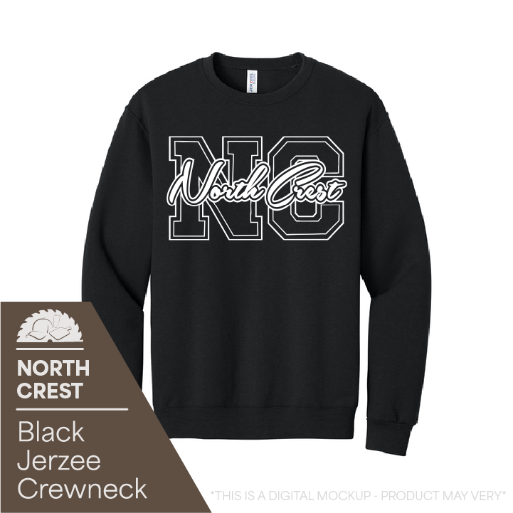 North Crest Jerzees® NuBlend® Crewneck Sweatshirt