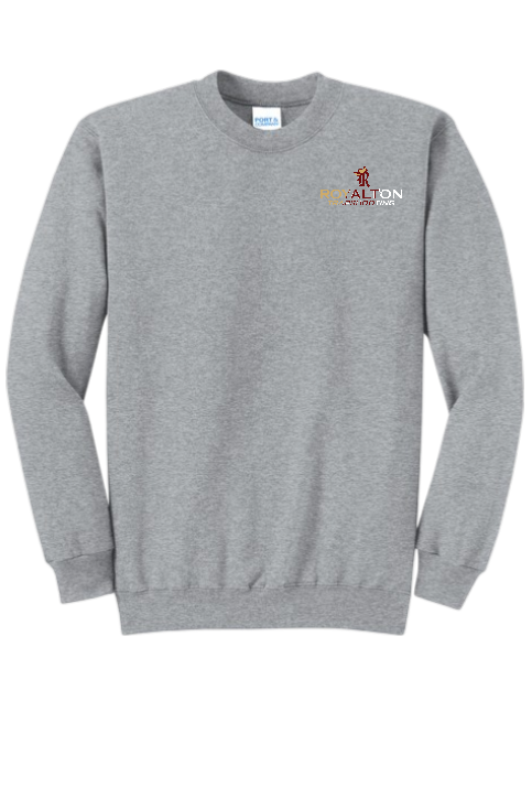 Royalton Trap Shoot Crew Neck Sweatshirt Port & Co Core Fleece Crewneck Sweatshirt