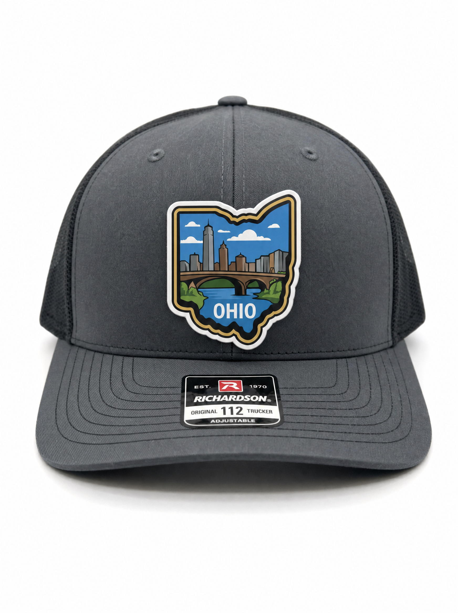 Ohio State Shaped Patch