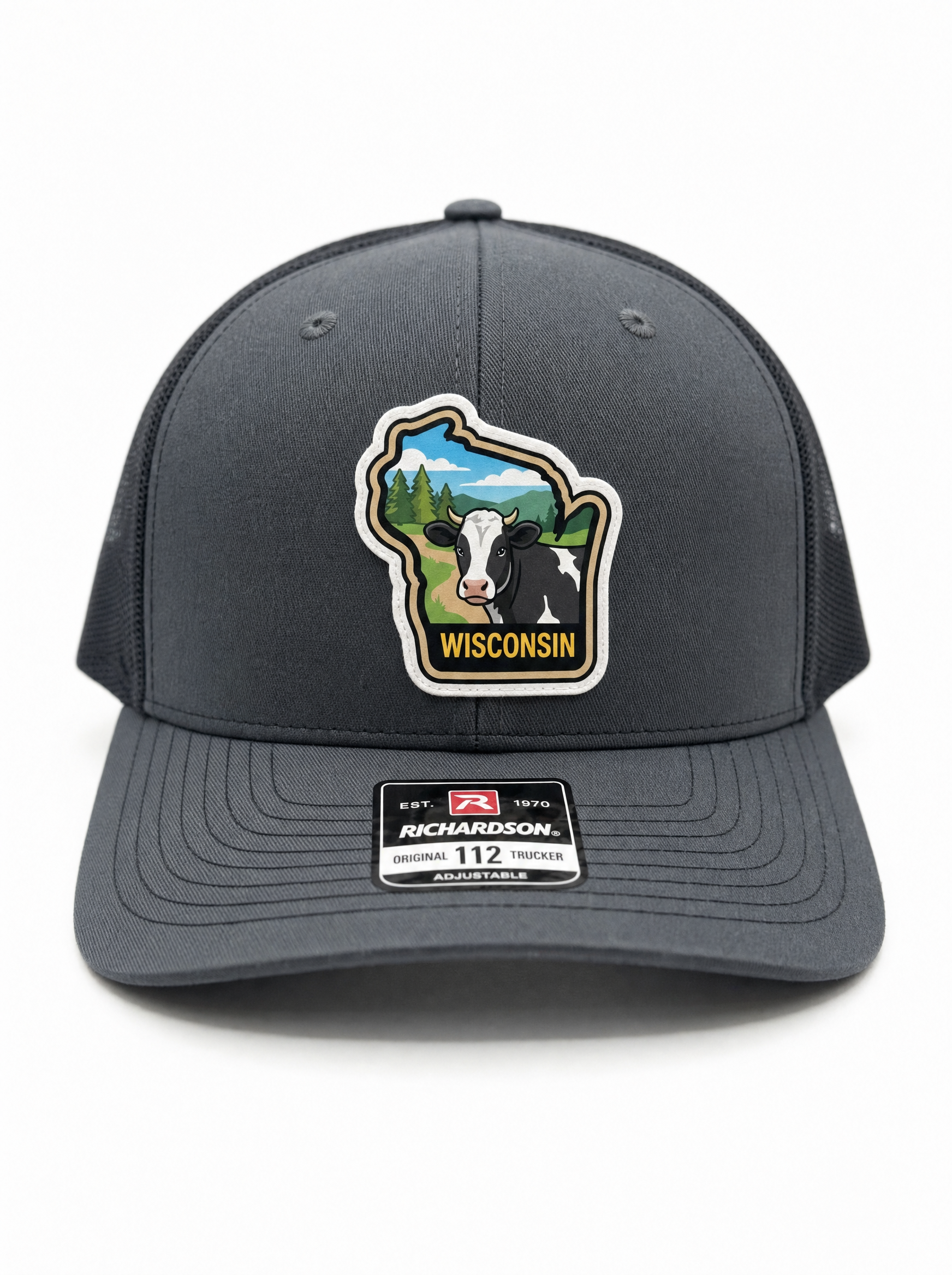 Wisconsin State Shaped Patch