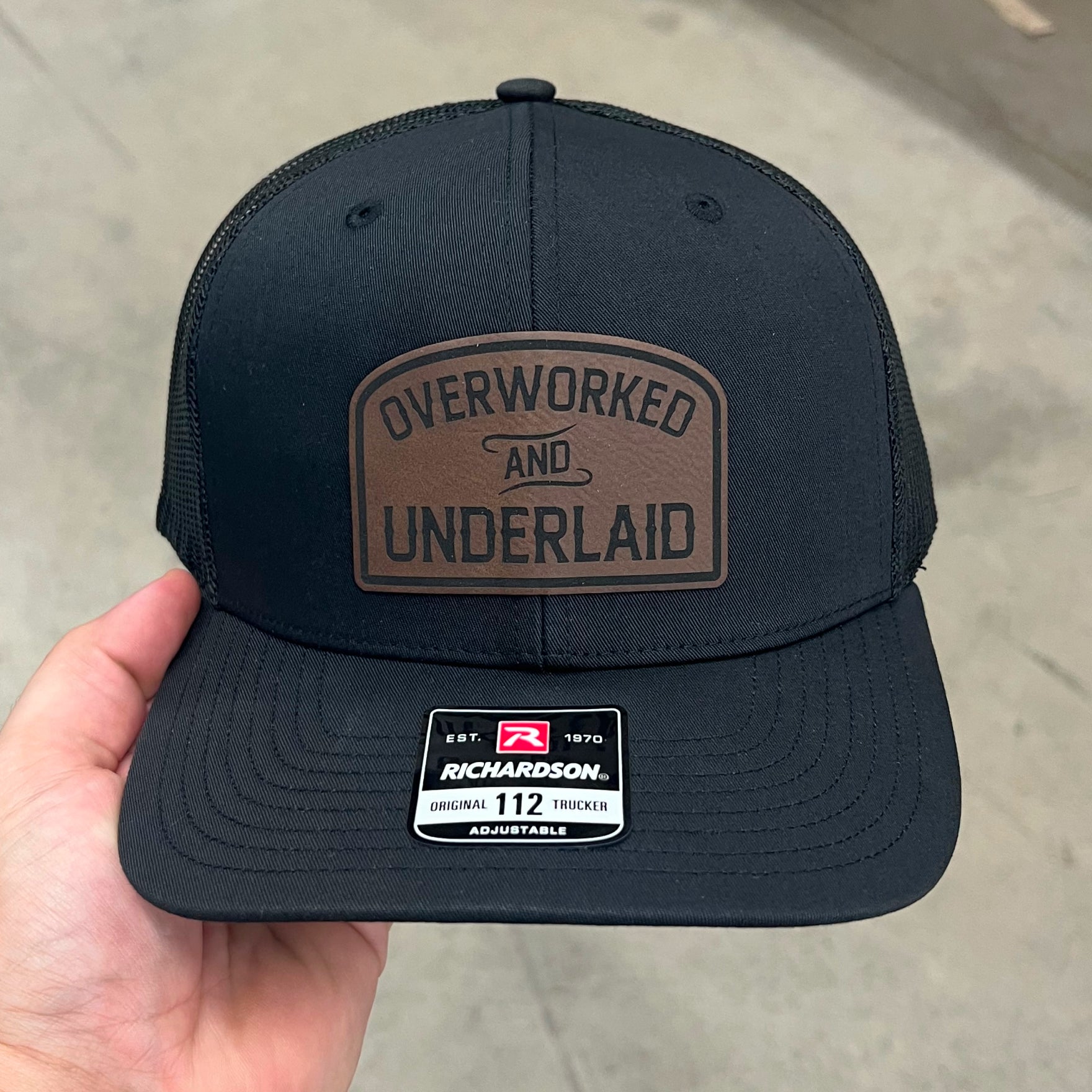 Overworked and Underlaid Hat